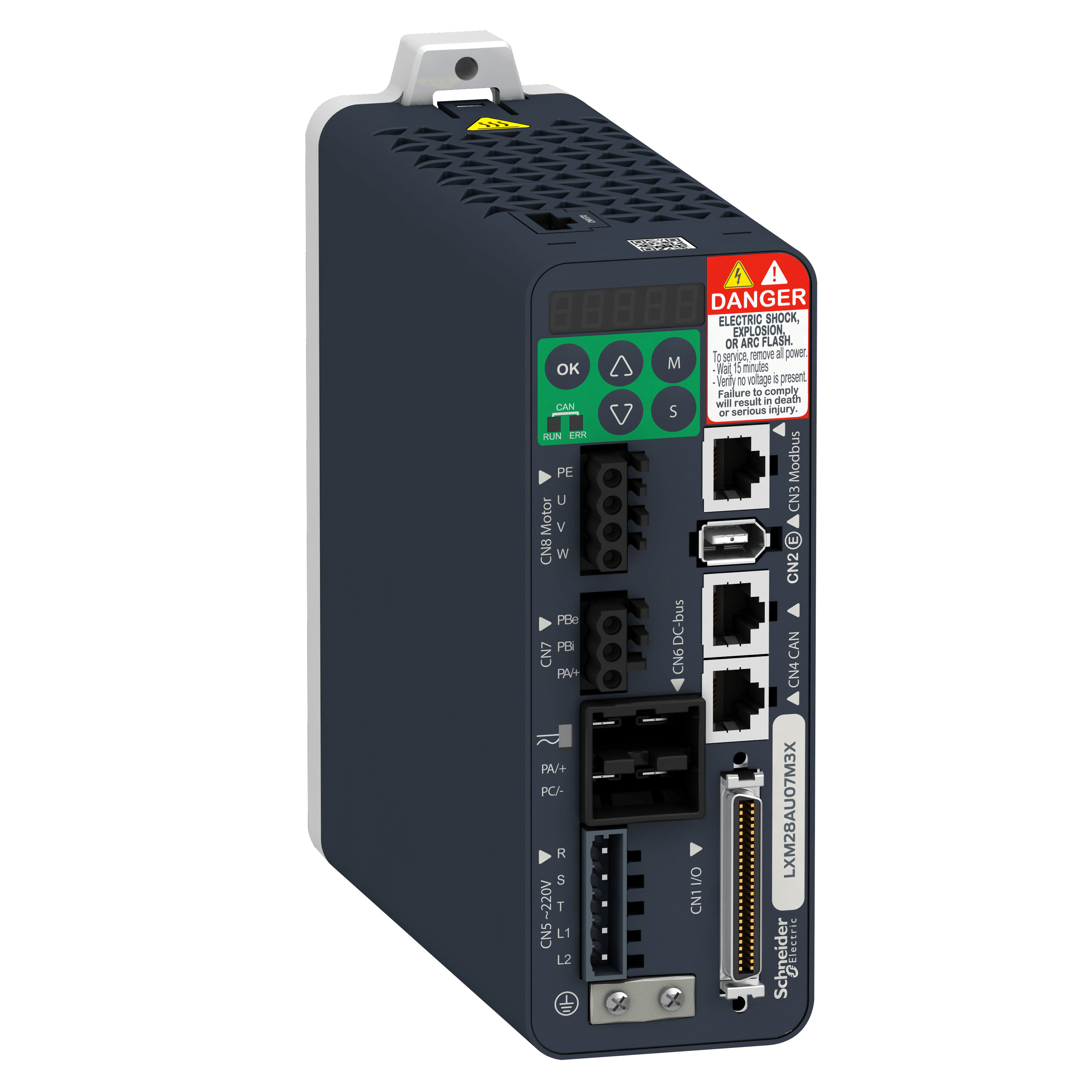 Servo Drive Analógico Monofásico e Trifásico 200-240V 0,9-2,7A 100W ...