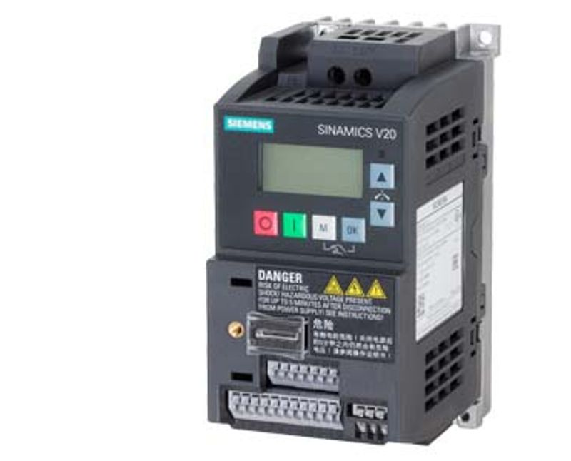 Inversor de Frequência Monofásico e Trifásico 220V 0,9A 0,16CV V20