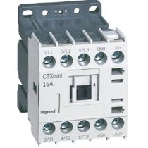 Contator Tripolar 16A 24VCC 1NA Mini CTX3 Cemar Legrand