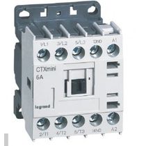 Contator Potência Tripolar 6A 24VCC 1NA Ctx3 Ctx3 Cemar Legrand