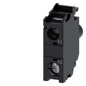 Bloco Luminoso Led Azul 24Vca 3SU14011BB501AA0 Siemens