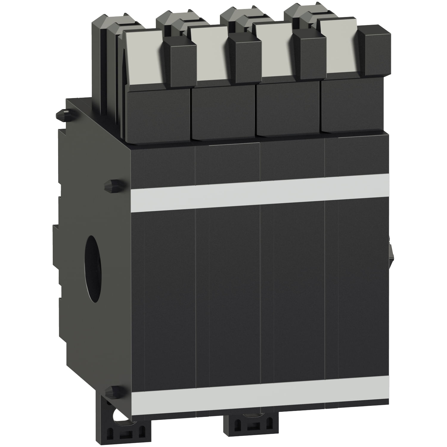 Bloco Contato Auxiliar 4Na+4Nf LV848198 - Schneider - Dimensional
