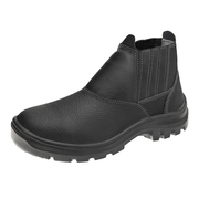 Bota Elástico Bidensidade Bico De Aço Palmilha De Aço Preta 10VB48APA Tamanho 42 CA 29392 Marluvas