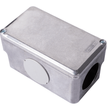 Condulete Metálico Multiplo Alumínio X 1.1/2" BSP Com Tampa Sem Pintura 56200005 Tramontina