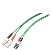 Cordao Optico Mm Dp Lszh Verde Conec Sc Para Lc 1M 6XV18435EH100CA0 Siemens