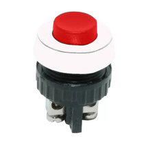 Botão Redondo Vermelho 15mm 1NA Com Pino BI10103 Ace Schmersal