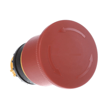 Botão Redondo Vermelho e Amarelo22mm Impulso Emergência M22PVT45PMPI Eaton