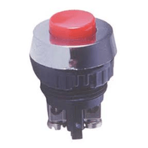Botão Redondo Vermelho 15mm 250Vac 1NF Impulso Com Pino BI10603 Ace Schmersal