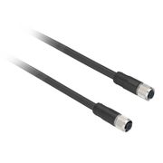 Cabo Conexao Pur 3M Femea-Femea 5Pinos XZCR1111064D3 - Telemecanique