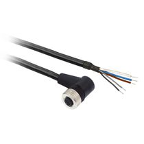 Cabo Pur 2M Com Conector Ang. M12-8Pinos XZCP53P12L2 - Telemecanique