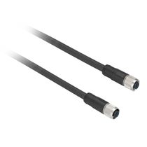 Cabo Pvc 3 Pinos Conector M12 Femea 10M XZCPV11V2L10 - Telemecanique