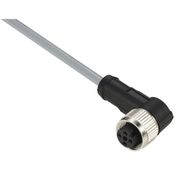 Cabo 4Pin Conector Cotovelo M12 Femea 2M XZCPV12V2L2 - Telemecanique