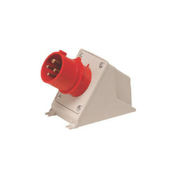 Plugue Industrial Sobrepor Macho 3 Polos + Terra 16A 380/440V Vermelho NN4006 Steck