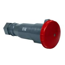 Tomada Acoplado Fêmea 2 Polos + Terra 63A 440V Vermelho IP67 S3559 Steck