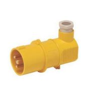 Plugue Industrial 90G Macho 2 Polos + Terra 16A 250V Amarelo S11633 Steck
