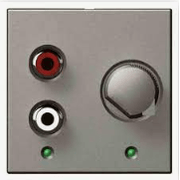 Módulo Tomada Audio/Video Rca Quad 2 Módulo Magnesio Arteor 573927 Pial Legrand