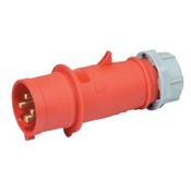 Plugue Industrial Macho 4P 16A 380-440V Vermelho PIW16P4H6E53 WEG