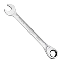 Chave Combinada Jogo 12 Peças Com Catraca Reversível Estriado Aco CromoVanadio Cromado 8 A 19 Mm 31370 Gedore | Dimensional - Chave avulsa