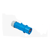 Plugue Industrial Macho 5P 32A 200-250V Azul PIW32P5H9E57 WEG