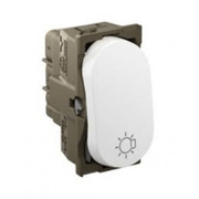 Módulo Interruptor 1 Tecla 250V 10A Branco Pulsador Para Minut Borne Paraf 663003 Pial Legrand