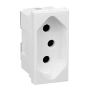 Módulo Tomada Branco 2P+T 10A 615038 Pial Legrand