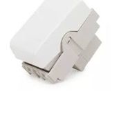 Módulo Interruptor 1 Paral Embutir 2P 250V 10A Branco Pialplus 612008 Pial Legrand