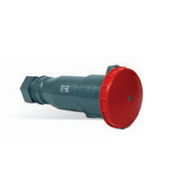 Tomada Acoplado Fêmea 2 Polos + Terra 16A 440V Vermelho 9H IP67 S3059W Steck