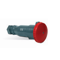 Tomada Acoplado Fêmea 2 Polos + Terra 16A 440V Vermelho 9H IP67 S3059W Steck