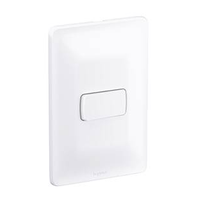 Interruptor Bem Manual 1Tec 250V 10A Com Placa Branco 4X2" 680119 Pial Legrand