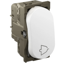 Módulo Interruptor Pulsador Camp Bem 250V 2A Branco Nereya 663002 Pial Legrand