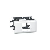 Placa 2 Postos Branco Com Suporte Arteor 010952 Pial Legrand