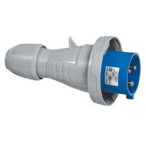 Plugue Industrial Mov Macho Pa 2P+T 16A 200-250V Azul 555324 Cemar Legrand