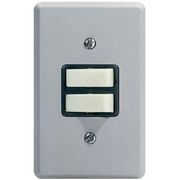 Interruptor 2 Paral 2P Mf 250V 10A Com Placa 4X2" Cinza Silent 2104 Pial Legrand