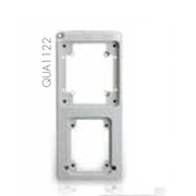 Placa Abertura 2 Aberturas Para Tomada Industrial QUA1122 Steck