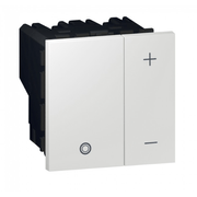 Módulo Interruptor Dimmer Com Pulsador 1-10V 2 Módulo Branco 572238 Pial Legrand