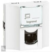 Módulo Tomada Rj45 Utp Cat6 2Módulo Branco 572331 Pial Legrand