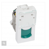 Tomada Telefone Embutir Rj45 6A 1Módulo Branco Com Placa Branco Vd ARTEOR Pial Legrand