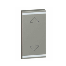 Interruptor Tomada Predial 1 Módulo Magnésio com Símbolo para Cima para Baixo Quadrada 574492 Pial Legrand