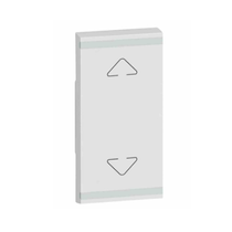 Interruptor Tomada Predial 1 Módulo Branco com Símbolo para Cima para Baixo Quadrada 574493 Pial Legrand