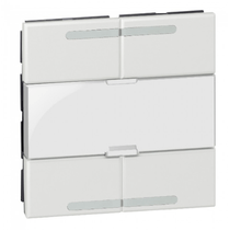 Módulo Interruptor 4 Tecl Simples Embutir 2Módulo Branco Interruptor Quad 574503 Pial Legrand