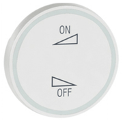 Red Com Símbolo On-Off-Reg 2 Módulo Branco Interrup Tom Predial 574537 Pial Legrand