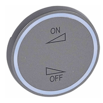 Red Com Símbolo On-Off-Reg 2 Módulo Magnesio Interrup Tom Predial 574538 Pial Legrand