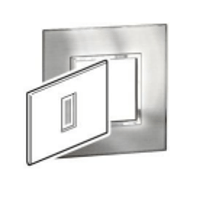 Placa 1 Posto 4X2" Cinza Arteor 575246 Pial Legrand