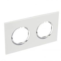 Placa Embutida 2 Postos 2X2" Branco Arteor 575510 Pial Legrand