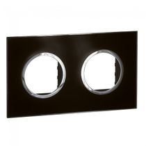 Placa Embutida 2 Postos 2X2" Preto Arteor 575513 Pial Legrand