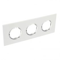 Placa Embutida 3 Postos 3X2" Branco Arteor 575520 Pial Legrand