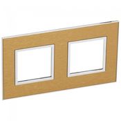 Placa Embutida Lt 2 Postos 2X2" Dour Arteor 576260 Pial Legrand