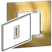 Placa Embutida Lt 2 Postos 4X2" Dour Arteor 576410 Pial Legrand
