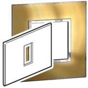 Placa Embutida Lt 2 Postos 4X2" Dour Arteor 576410 Pial Legrand