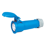 Plugue Industrial Femea 3P 16A 240V Azul 12821541 WEG